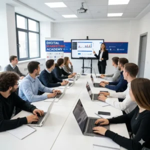 Bynco Academy Kozhikode digital marketing class session for students