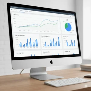 PPC and Google Ads specialist analyzing campaign data in Kerala